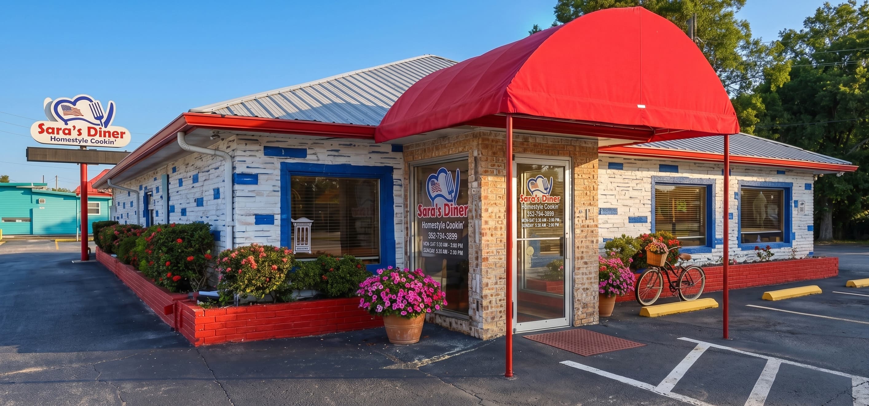 Sara's Diner dining room